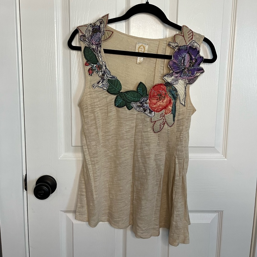 Ric Rac Anthropologie blouse - size M - excellent used condition